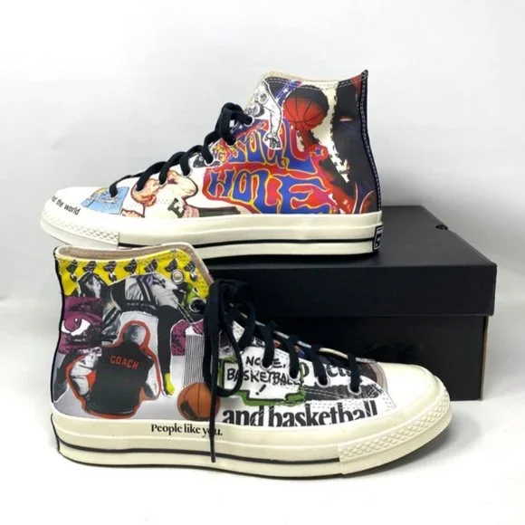 Converse Chuck 70 Shoes High Top Canvas Multicolor Women's Size Sneakers 170680C - Picture 8 of 11